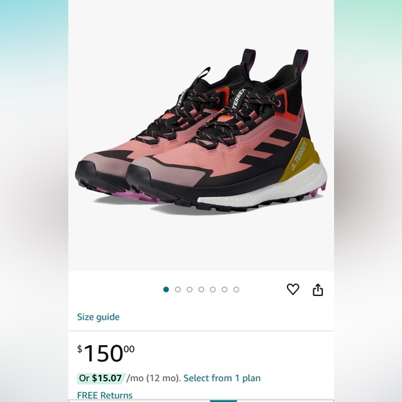 Adidas Women’s Terrex 2.0 Hiker- brand new - Picture 6 of 6